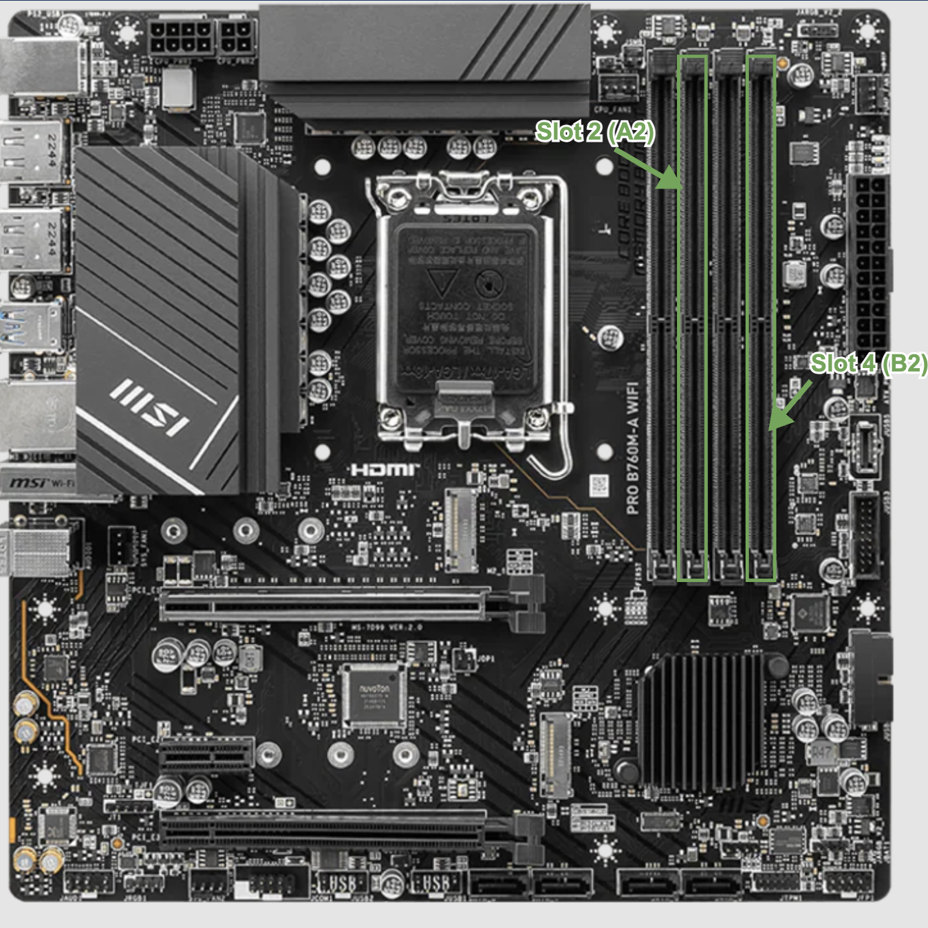 Motherboard example